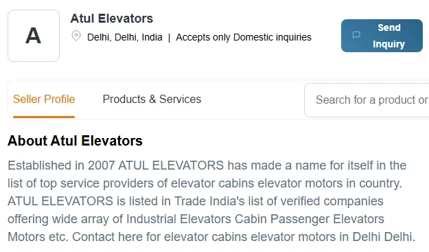 Atul Elevator Atul Elevator
